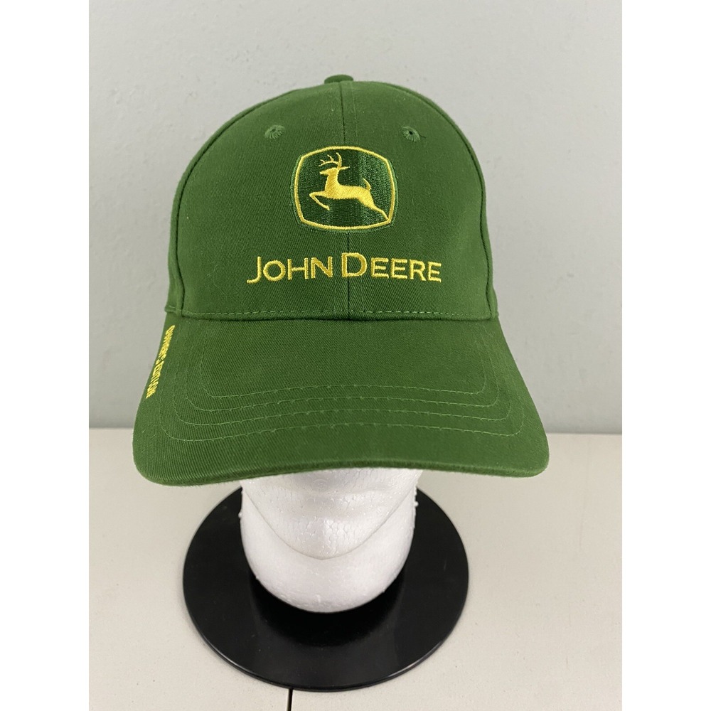 John Deere Owners Edition Tractors Hat Cap Mens Green Strapback Cary Francis